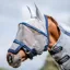 Horseware Rambo Plus Fly Mask - Navy/Silver